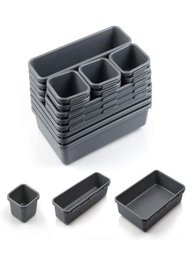 AMEEDARSHAN 15 Tool Box Organizer Tray Divider Set, Desk Drawer Organizer, Garage Storage Organization Toolbox Accessories for Rolling Tool Chest Cart Cabinet Work Bench Small Parts Hardware - Image 1